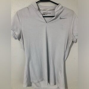 Grey Nike Golf Shirt